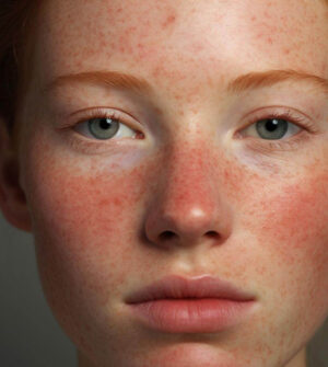 Gezicht Couperose en Rosacea Behandeling