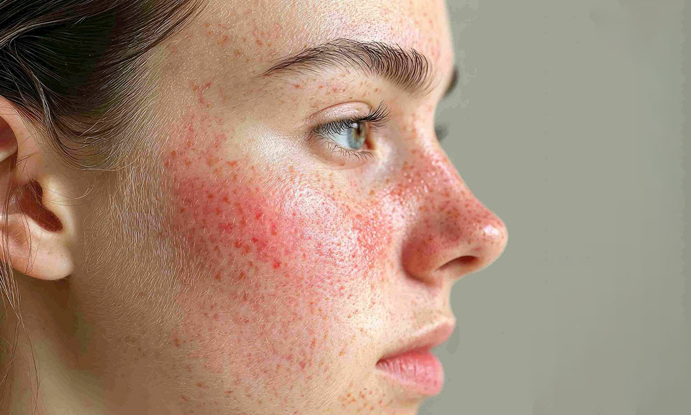Neus Couperose en Rosacea Behandeling