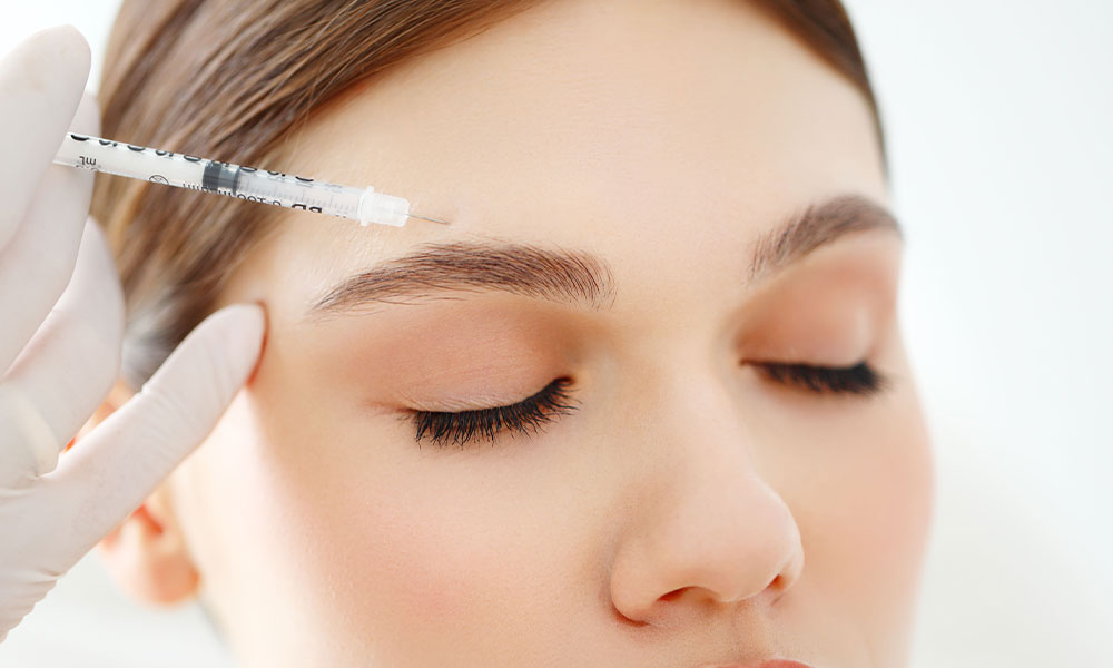 Wenkbrauwlift Botox